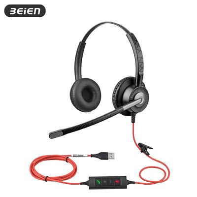 Dual Ohr ENC -Stereo -Headset