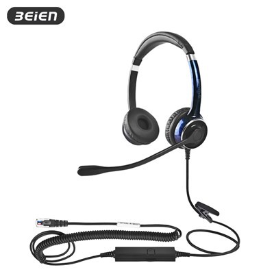 Dual Rauschabstündung Wired Headset mit Mikrofon
