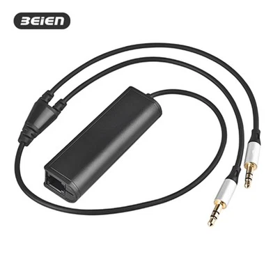 RJ9 bis 3,5 mm PC -Adapter