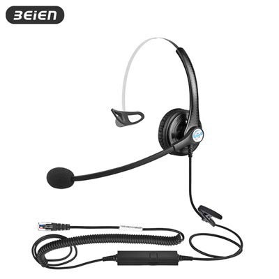 RJ9 Wired Headset für IP -Telefone mit MIC